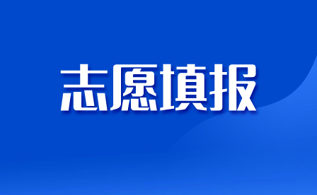 四川中职对口招生志愿填报方式是什么？